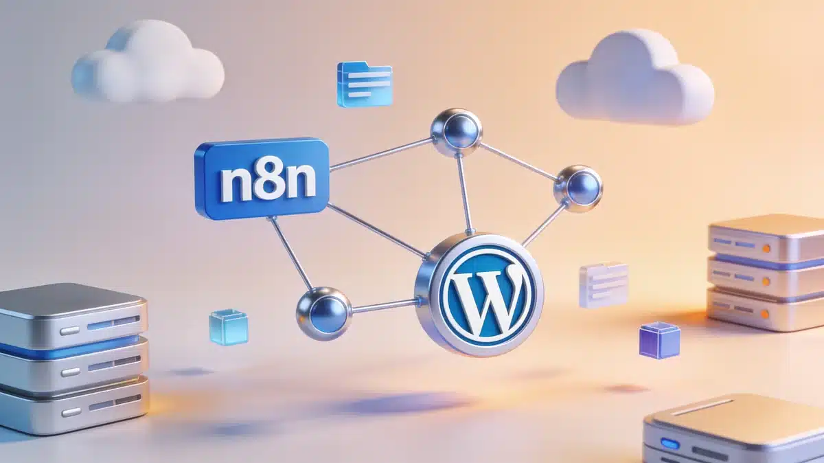 n8n 워드프레스 자동화 실전 가이드 썸네일